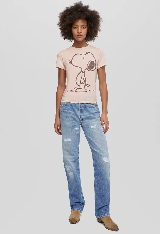 Women's Blouse with SequinsClassic Tee Snoopy