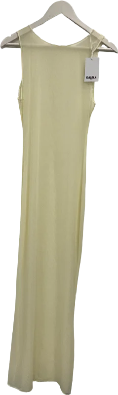 Women's Norwegian SweatersKasela Mesh Maxi Dress In Cream One Size