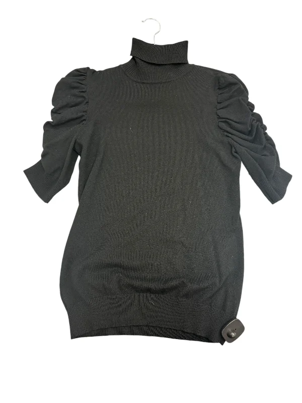 Women's Blouse with Straight HemBlouse 3/4 Sleeve By Inc In Black, Size: L