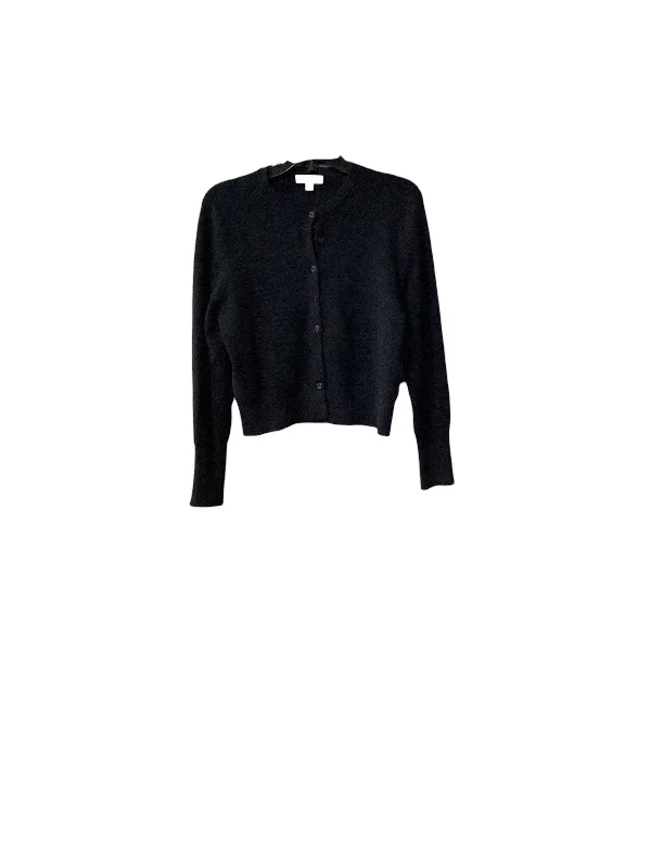 Women's Low Collar SweatersSweater Cardigan By J. Crew In Black, Size: L