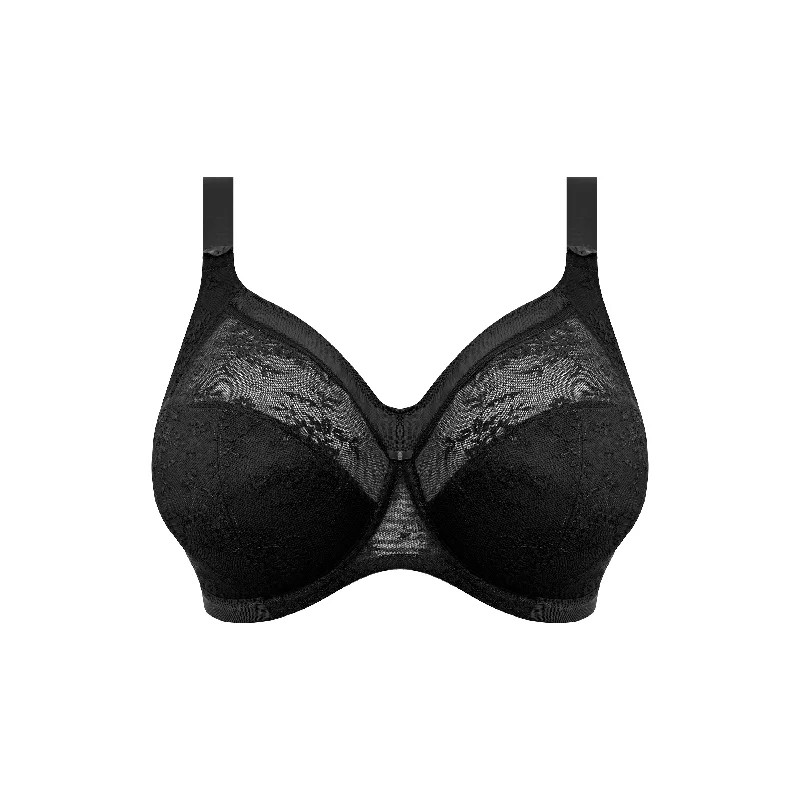 plus-size nursing bra with side supportVerity GD700204 Full Cup Bra - BLACK