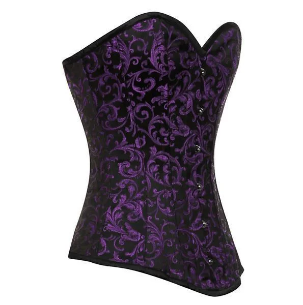 plus-size body suit for smoothingAnissina Longline Overbust Corset