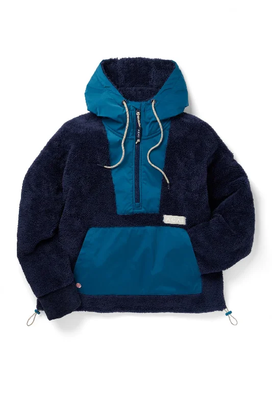 Women's Hooded Sweatshirts with Terry Cloth LiningSummit Seeker Fleece - Deep Navy