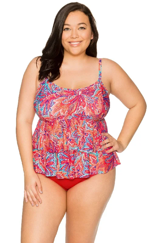 Curve Samba Olivia Layered Tankini