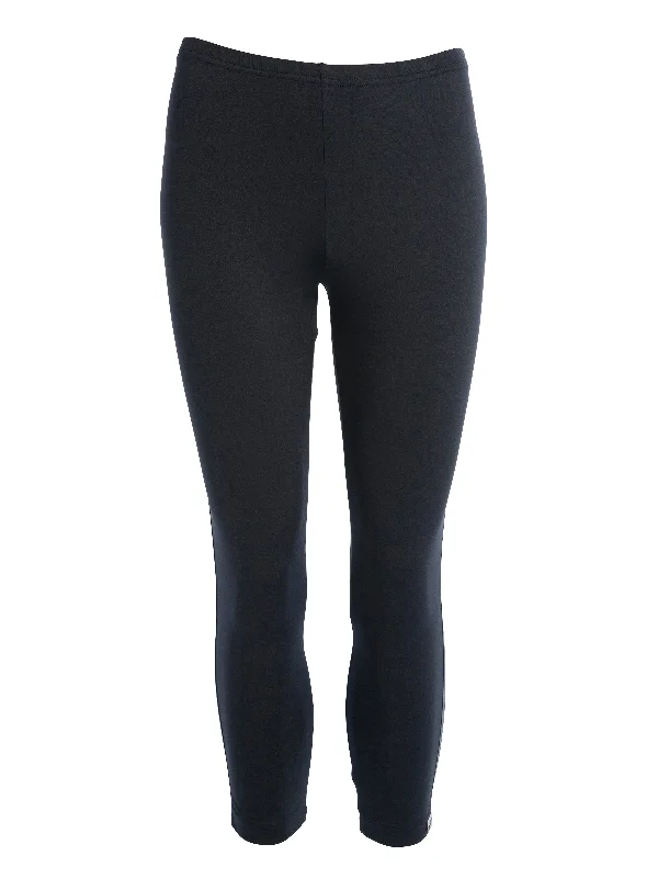 Women's Jodhpurs with Skinny LegANUGS leggings 3/4 - Black