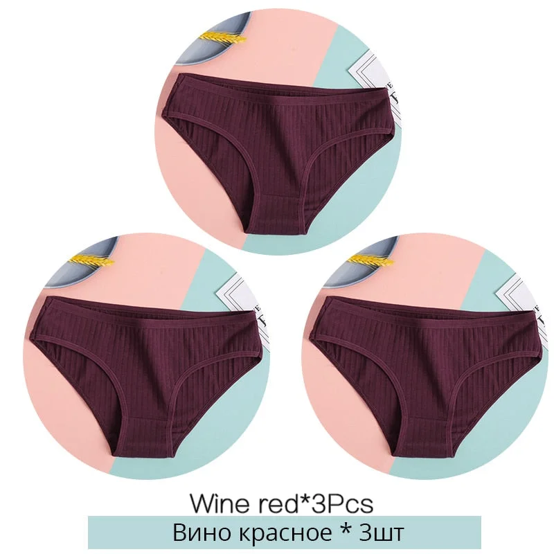 Wine red 3Pcs