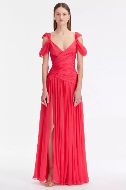 Women's Collarless DressesBettina Chiffon Maxi Dress