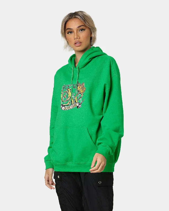 Women's Hooded Sweatshirts with Cinched WaistGoat Crew Eternal Love Hoodie Green