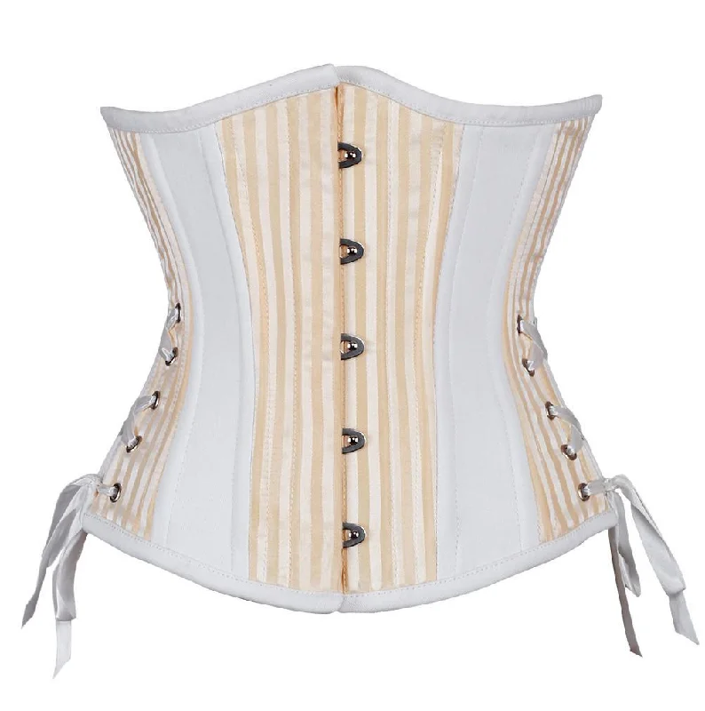 open-bust waist trainer with lace overlay for eleganceGordana Waist Training Corset