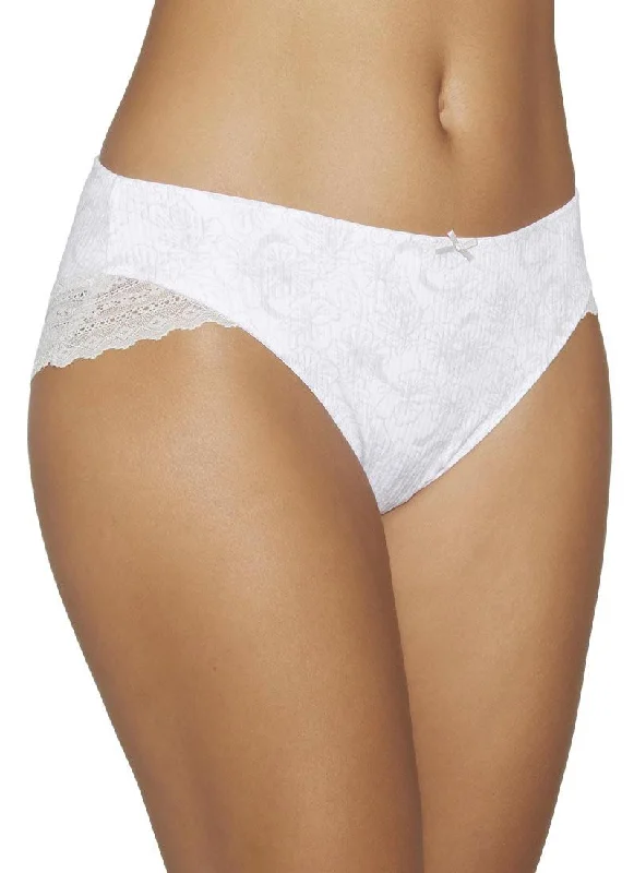 plus-size lace panties with tummy controlPack 2 Bragas midi con blonda (2 colores)