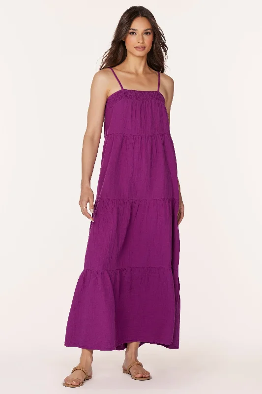 Women's Maxi DressesTIERED CAMI MAXI DRESS