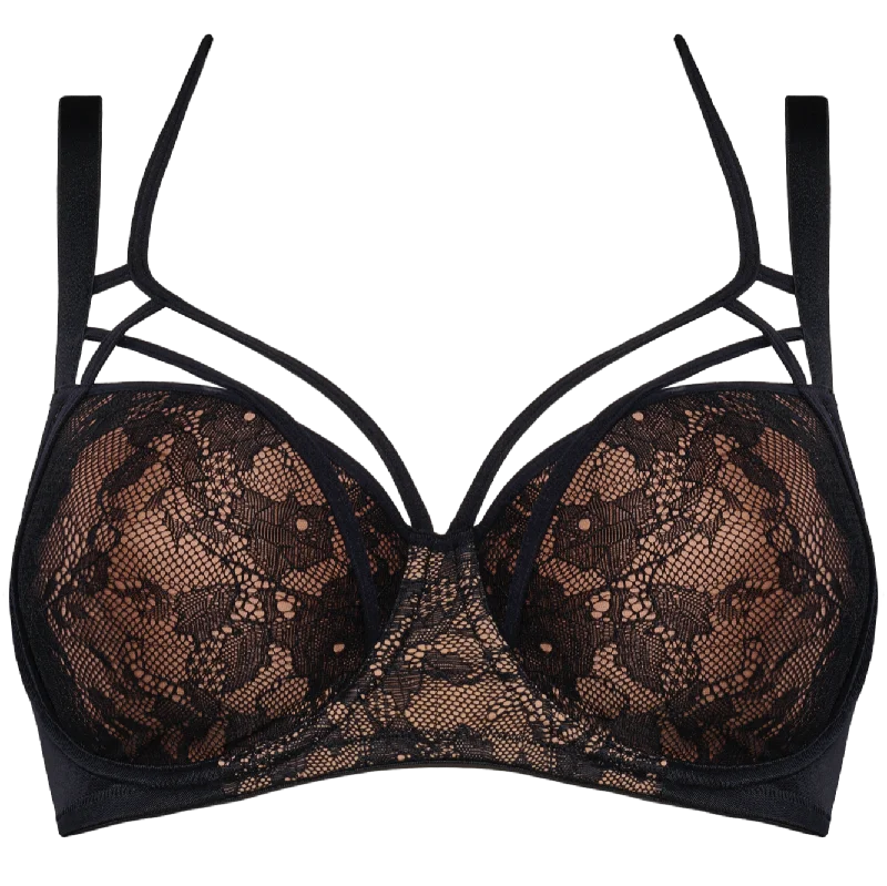 plus-size underwire bra with wide strapsThe Art of Love Balcony