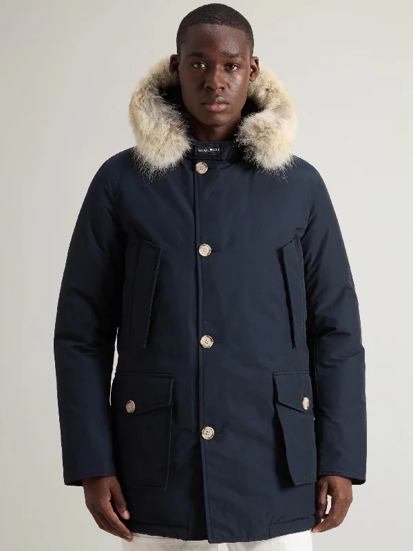 Women's Coats with Fur LiningGiaccone Parka in Ramar Blu