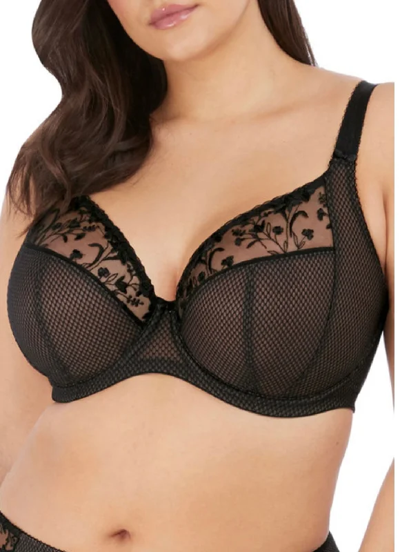 backless bra with invisible strapsCharley  EL4380 - Plunge Bra - Black