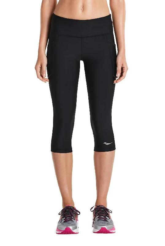 Women's Flared PantsBullet Capri In Black