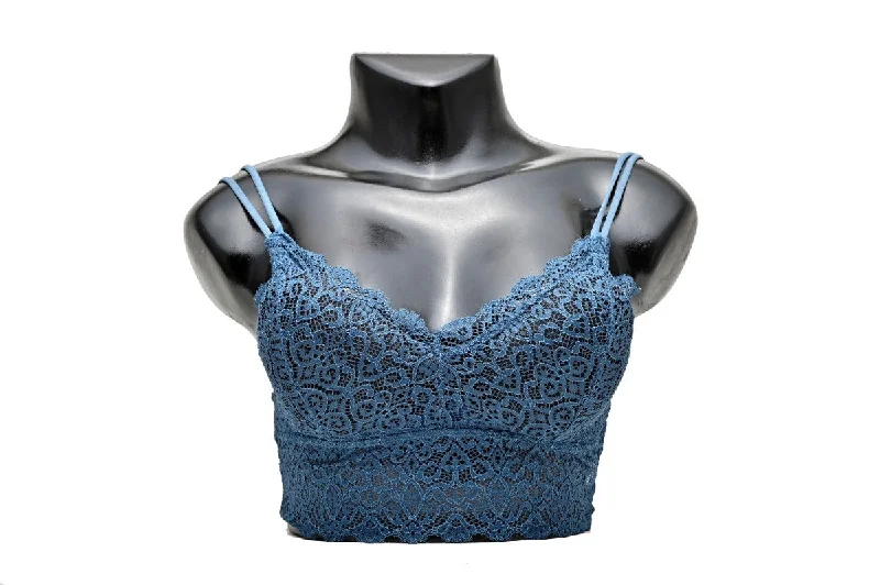 seamless nursing bra with easy-access clipsDuble dori lace top bra