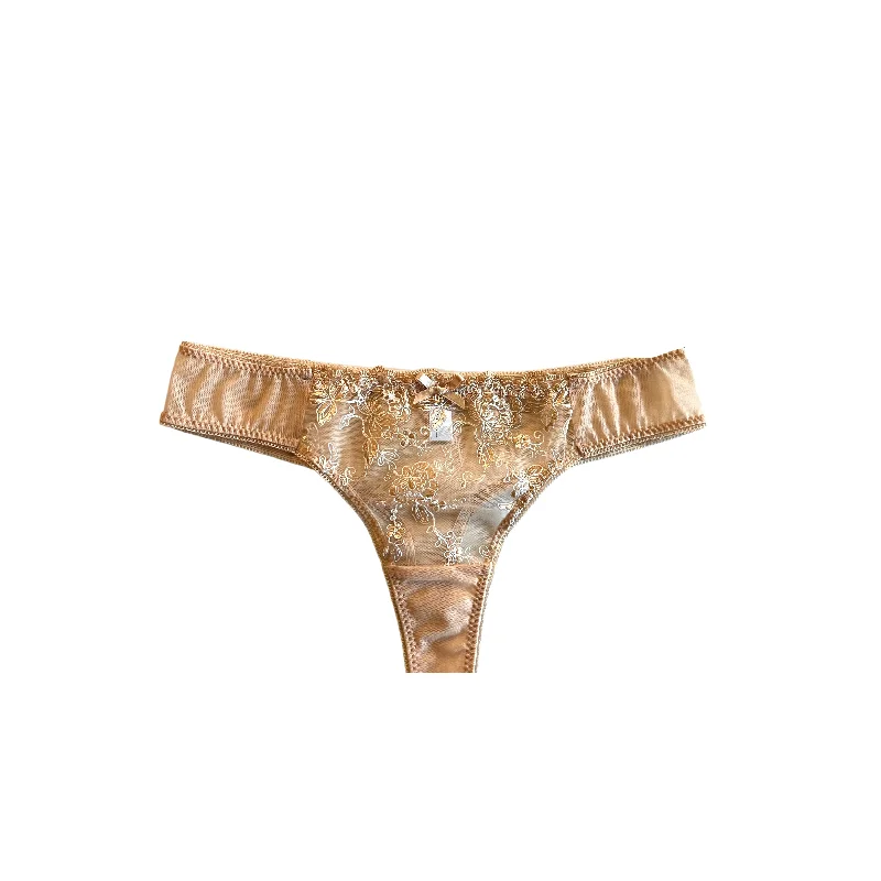 plus-size lace overlay nursing braVerona Thong