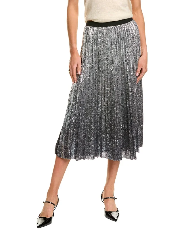 Women's Keyhole Hem SkirtsBeulah A-Line Skirt