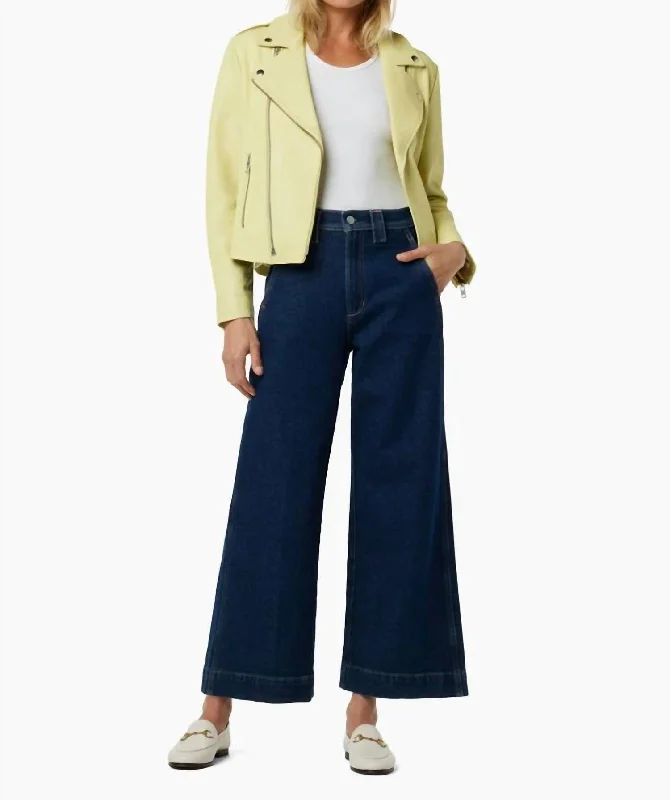 Women's Jodhpurs with Rounded CollarAvery Wide-Leg Jean In Levitate