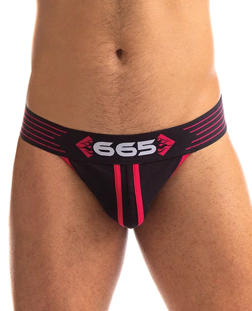 wireless bra with molded cups665 Rally Jockstrap - Red