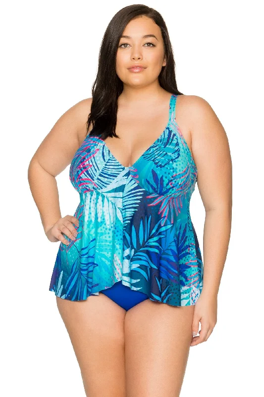 Curve Ocean Paradise Harper Fly-Away Tankini