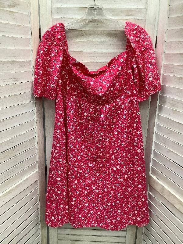 Women's Boat-Back DressesPink Dress Casual Short Maeve, Size 16